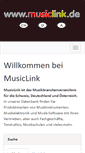 Mobile Screenshot of musiclink.de